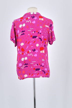 Chemise Des Petits Hauts Rose en Viscose