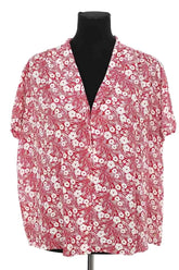 Chemise Des Petits Hauts Rouge en Viscose, taille XL - Seconde Main