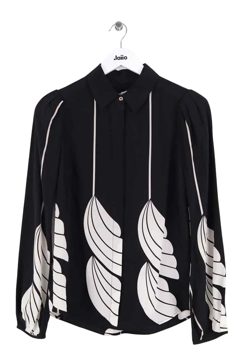 Chemise Diane Von Furstenberg Noir en Viscose, taille XS - Seconde Main