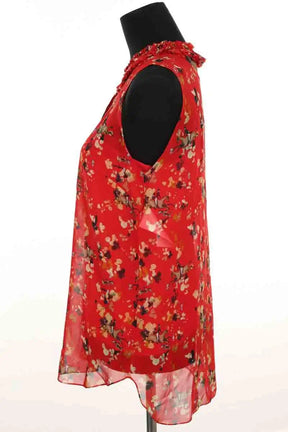 Chemise Dior Rouge en Soie