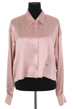 Chemise DMN Beige en Soie, taille TU - Seconde Main