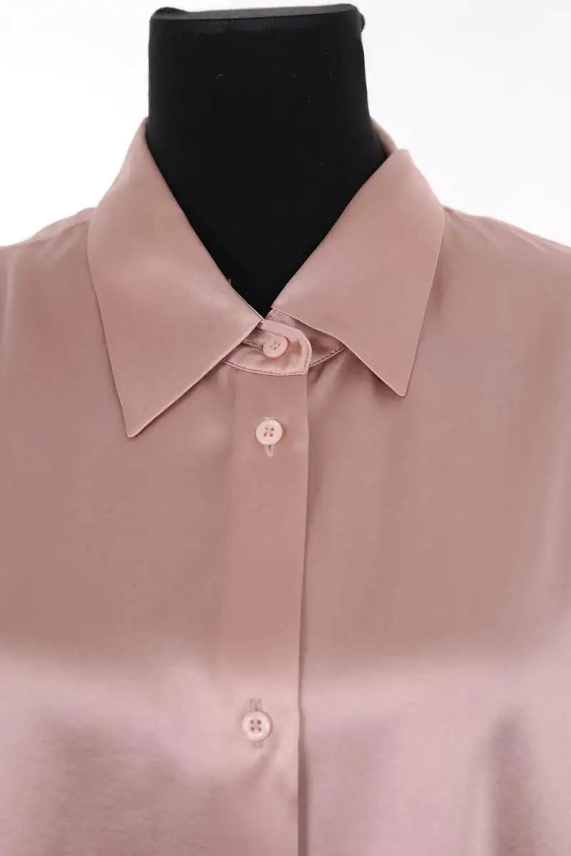 Chemise DMN Beige en Soie