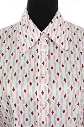 Chemise DMN Blanc en Soie