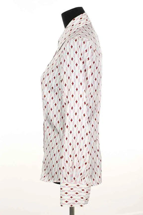 Chemise DMN Blanc en Soie