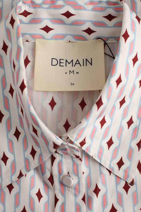 Chemise DMN Blanc en Soie