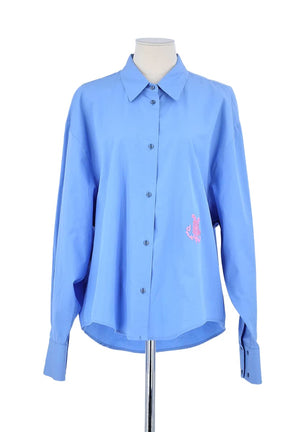 Chemise DMN Bleu en Coton, taille TU - Seconde Main