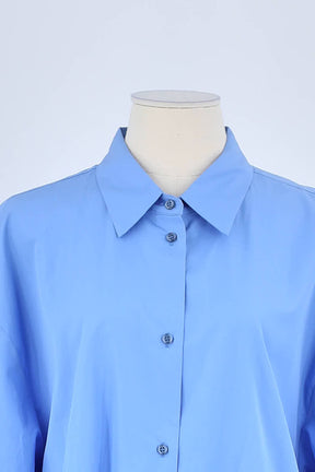 Chemise DMN Bleu en Coton