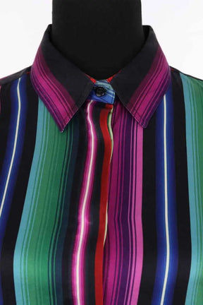 Chemise DMN Multicolore en Soie