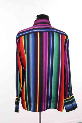 Chemise DMN Multicolore en Soie