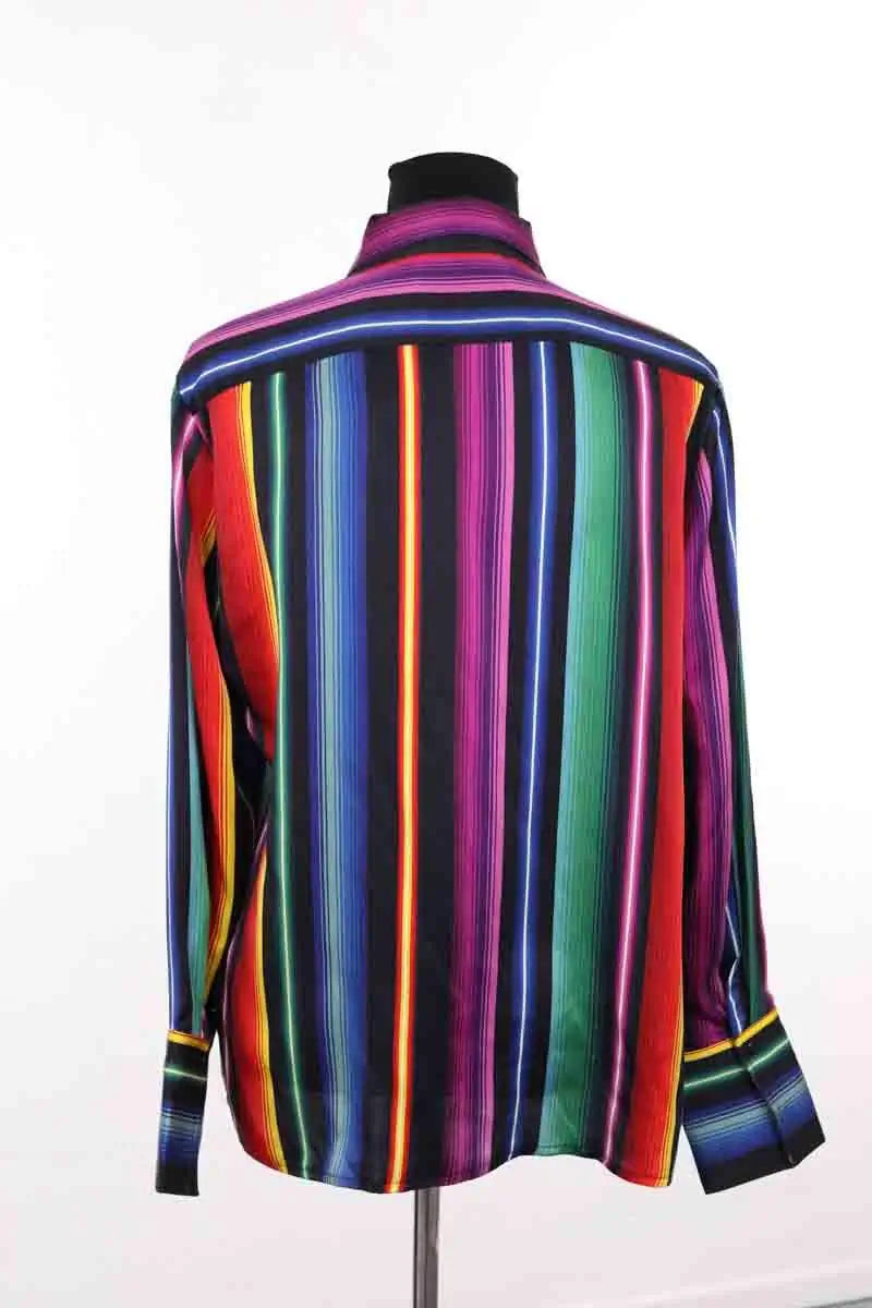 Chemise DMN Multicolore en Soie