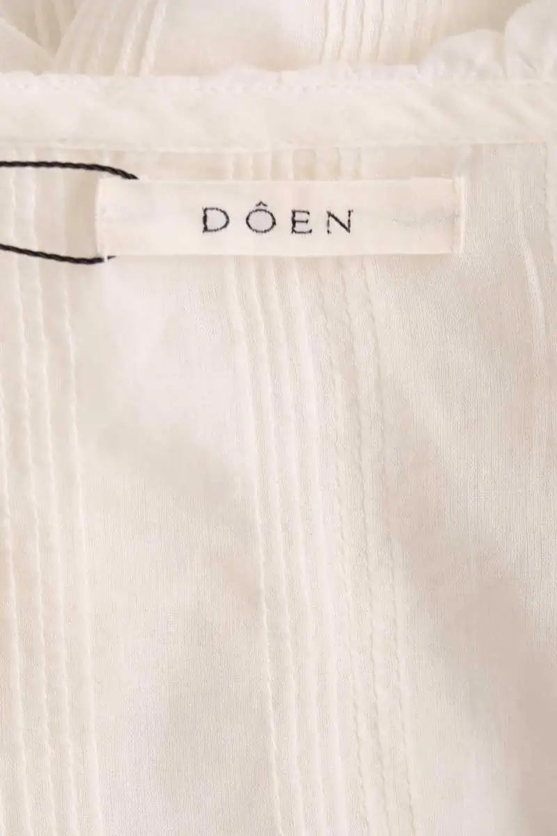 Chemise Dôen Blanc en Coton