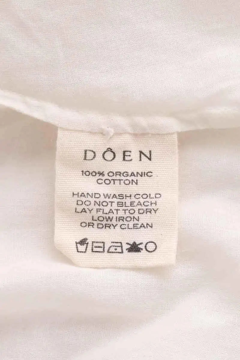 Chemise Dôen Blanc en Coton