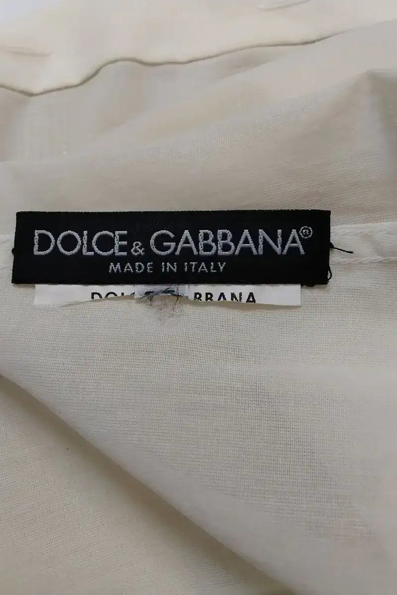 Chemise Dolce & Gabbana Beige en Coton