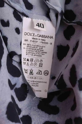 Chemise Dolce & Gabbana Bleu en Soie