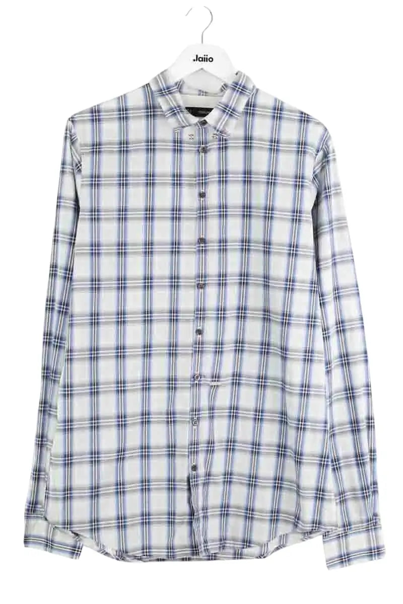 Chemise Dsquared2 Bleu en Coton, taille L - Seconde Main