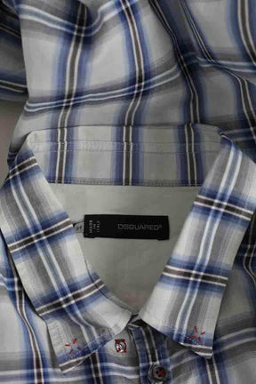 Chemise Dsquared2 Bleu en Coton