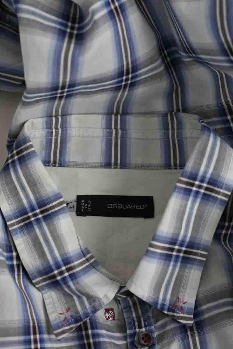 Chemise Dsquared2 Bleu en Coton