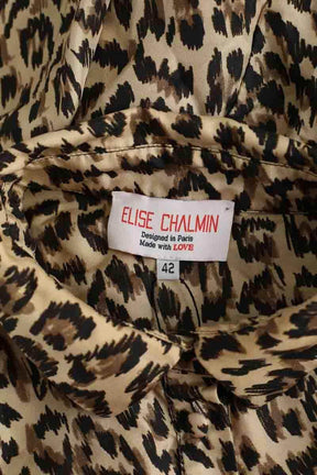 Chemise Elise Chalmin Beige en Soie