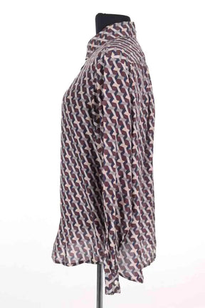 Chemise Elise Chalmin Marron en Soie