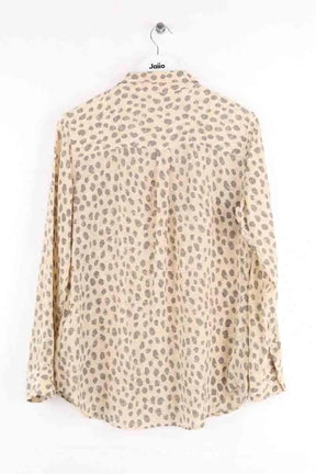 Chemise Equipment Beige en Soie