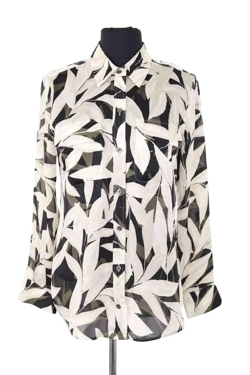 Chemise Equipment Blanc en Synthétique, taille XS - Seconde Main