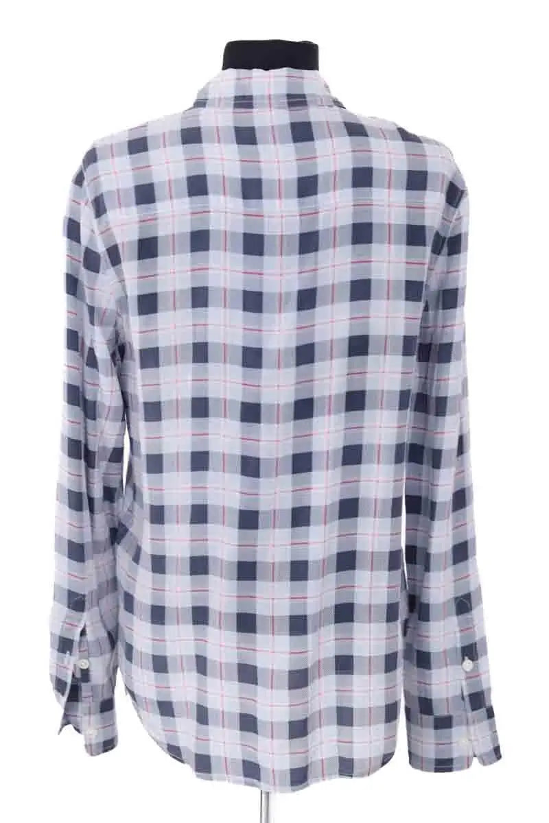 Chemise Equipment Bleu en Soie