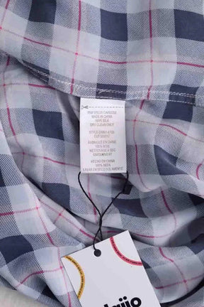 Chemise Equipment Bleu en Soie