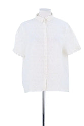 Chemise Eric Bompard Beige en Coton, taille XL - Seconde Main