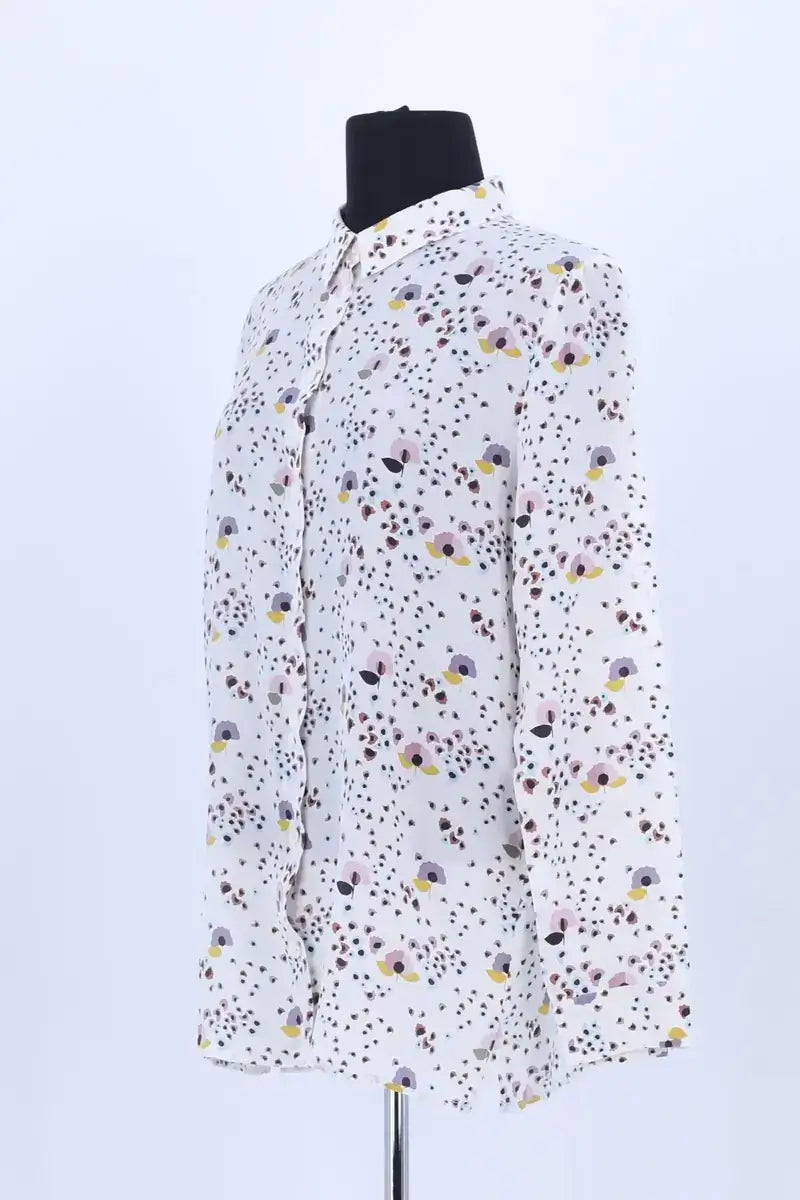 Chemise Eric Bompard Blanc en Soie