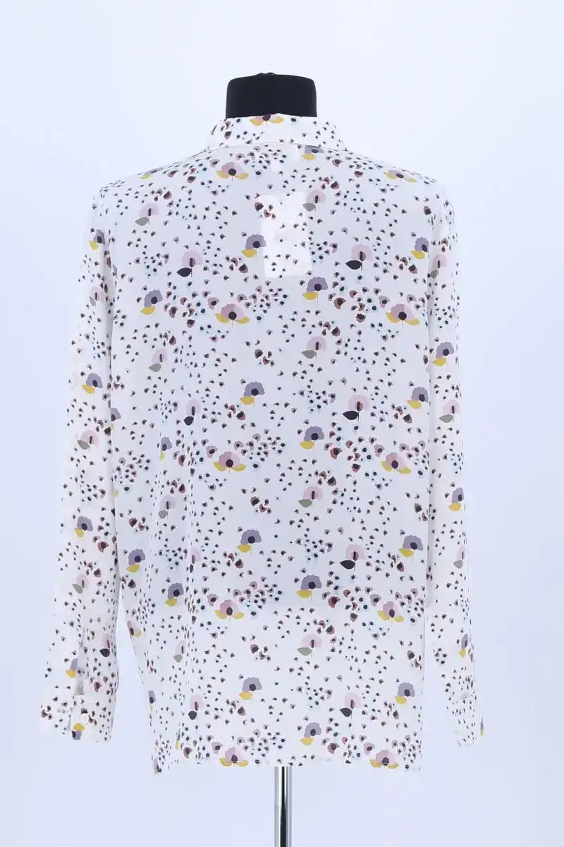 Chemise Eric Bompard Blanc en Soie