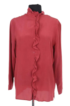Chemise Eric Bompard Rose en Soie, taille M - Seconde Main