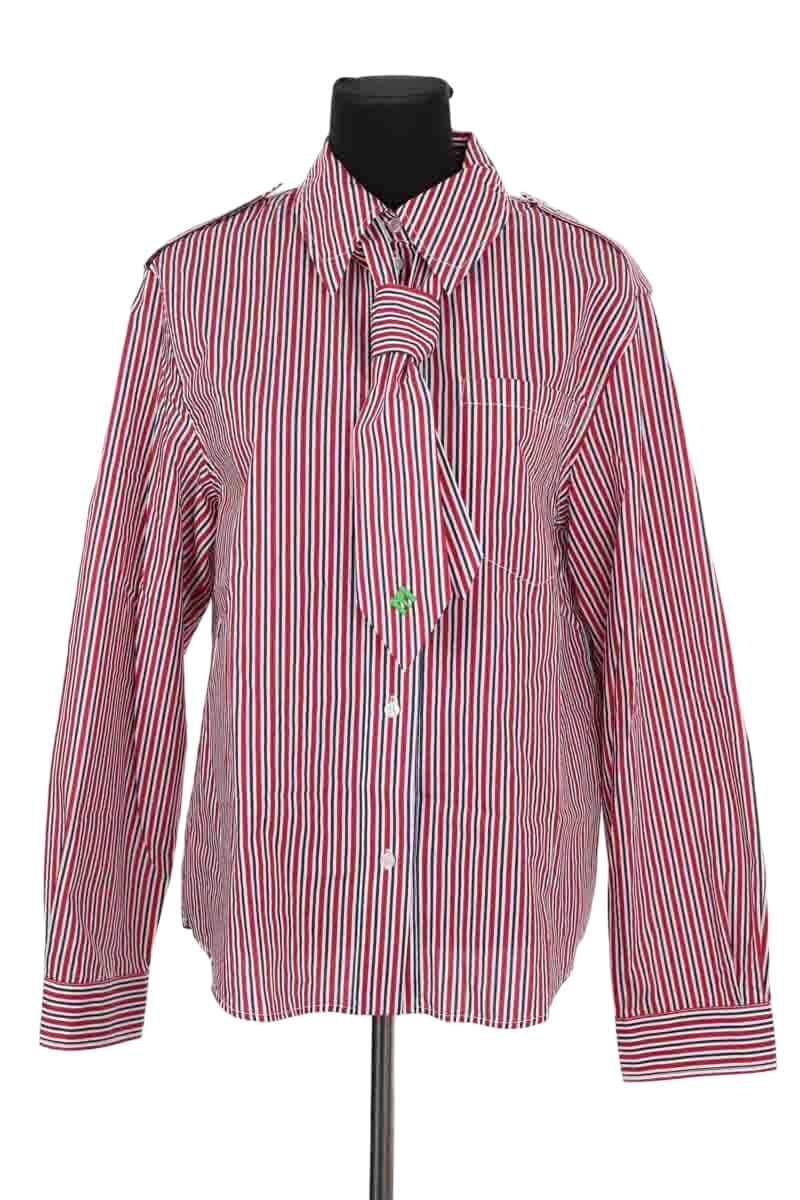 Chemise Essentiel Antwerp Bordeaux en Coton, taille M - Seconde Main