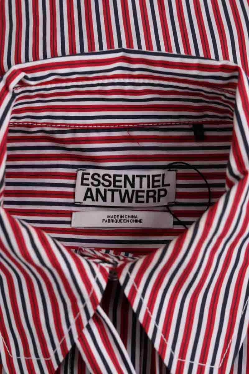 Chemise Essentiel Antwerp Bordeaux en Coton