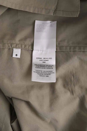 Chemise Essentiel Antwerp Kaki en Coton