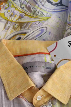 Chemise Etro Multicolore en Lin