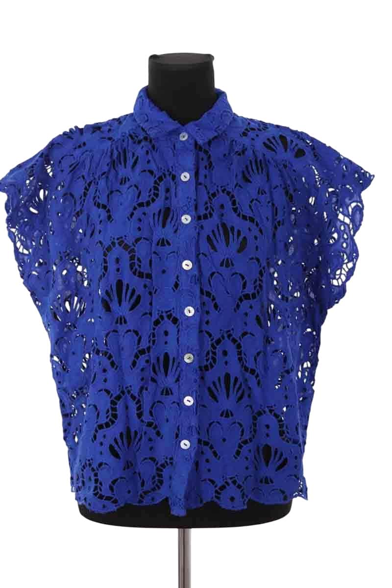 Chemise Farm Rio Bleu en Coton, taille M - Seconde Main