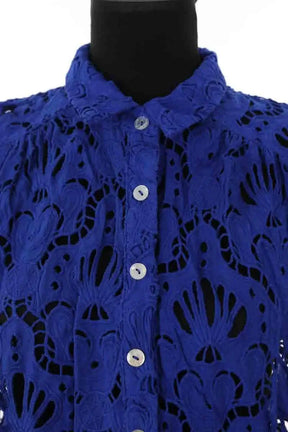 Chemise Farm Rio Bleu en Coton