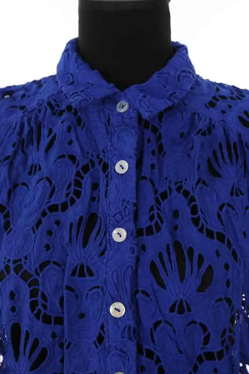 Chemise Farm Rio Bleu en Coton