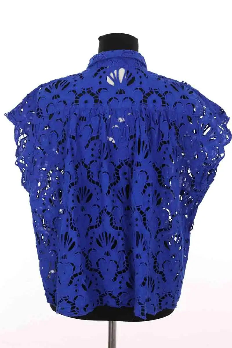 Chemise Farm Rio Bleu en Coton