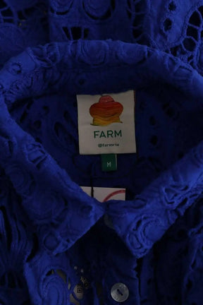 Chemise Farm Rio Bleu en Coton