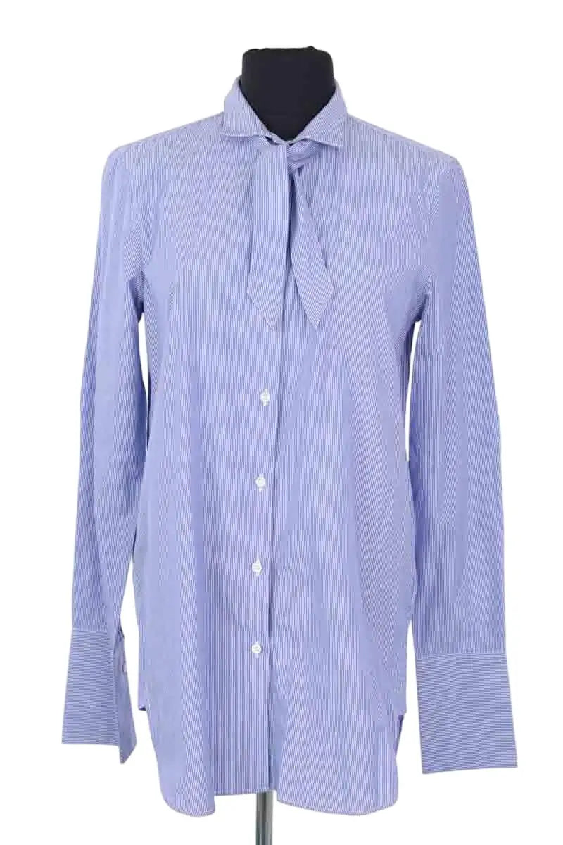 Chemise Figaret Bleu en Coton, taille M - Seconde Main
