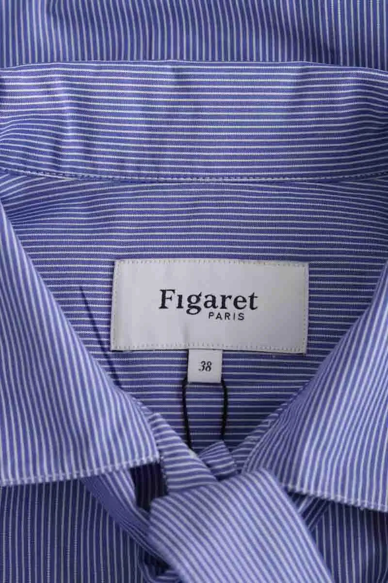 Chemise Figaret Bleu en Coton