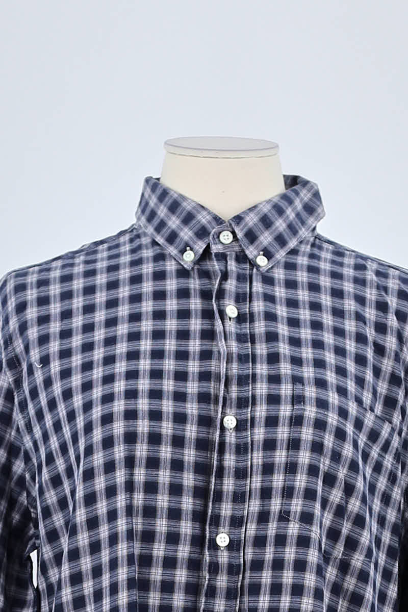 Chemise Figaret Bleu en Coton
