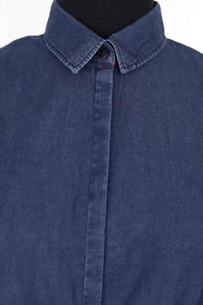Chemise Figaret Bleu en Coton