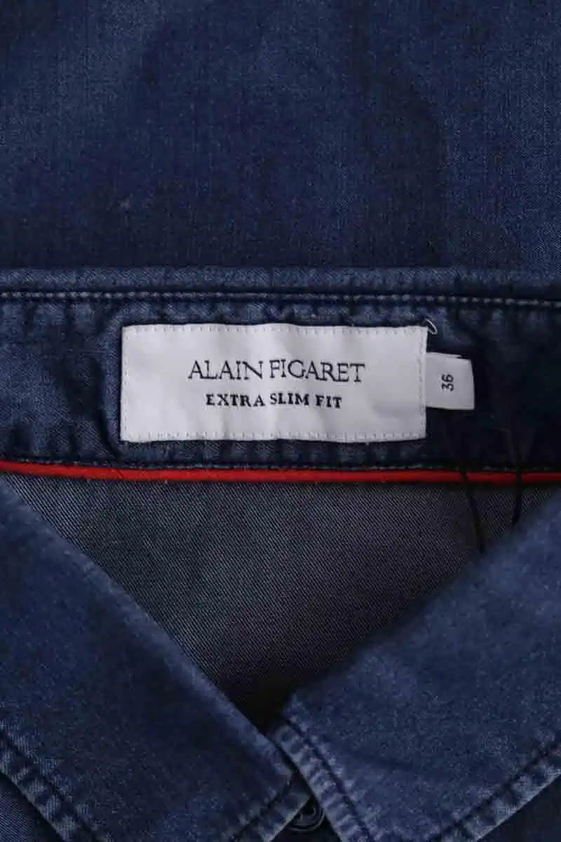 Chemise Figaret Bleu en Coton