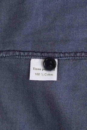 Chemise Figaret Bleu en Coton