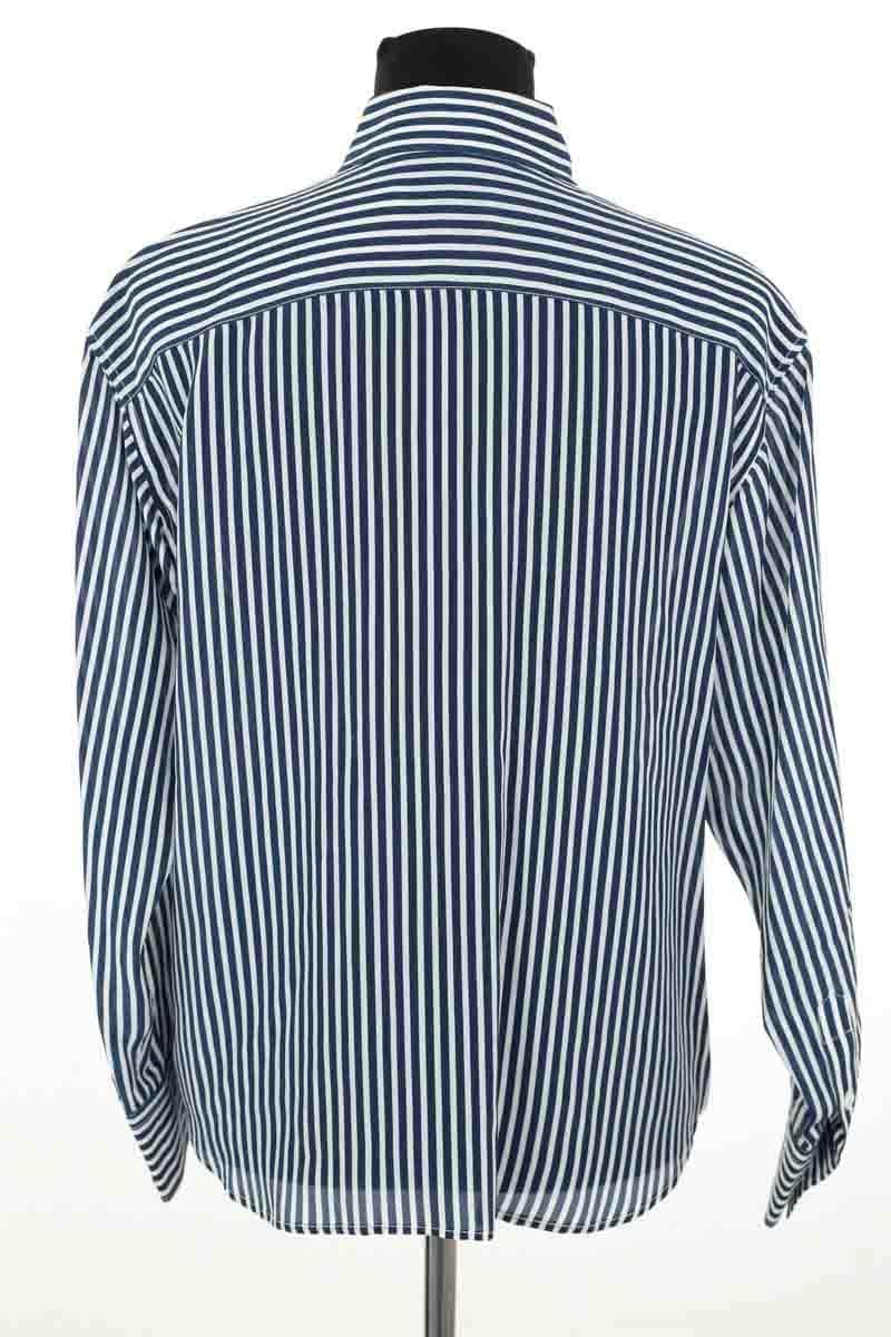 Chemise Figaret Charlot Bleu en Soie