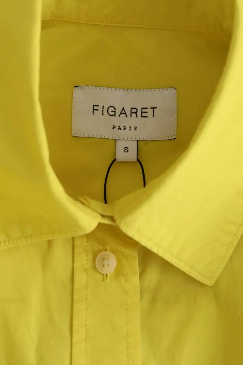 Chemise Figaret Jaune en Coton