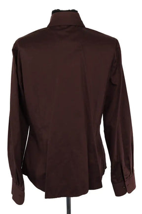 Chemise Figaret Marron en Coton