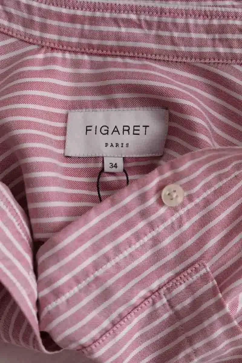 Chemise Figaret Rose en Synthétique